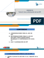 U3 - T6 - Uso y Eliminación de Los EPP