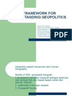A Framework for Understanding Geopolitics