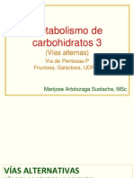 Metabolismo de Carbohidratos 3 (Vías Alternas)