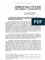 Intervención Arqueológica en El Lomo de Arico (Tenerife)