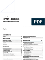 Manual Instrucciones Yamaha - HTR-3066 Español