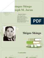 Shigeo Shingo - Joseph M. Juran