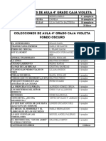 Colecciones de Aula 4º Grado