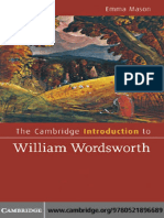 Emma Mason - The Cambridge Introduction To William Wordsworth-Cambridge University Press (2010)