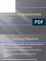 Diversity in Organizations: Robbins 15 Ed