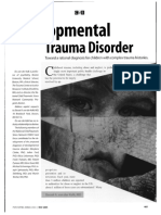 Developmental Trauma Disorder