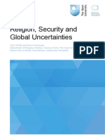 Religion Security Global Uncertainties