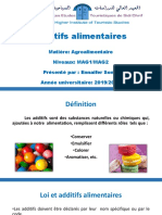 Additifs Alimentaires