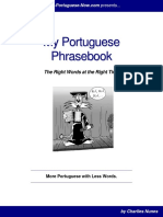 Vocabulario y Frases de Portugués (en Inglés)