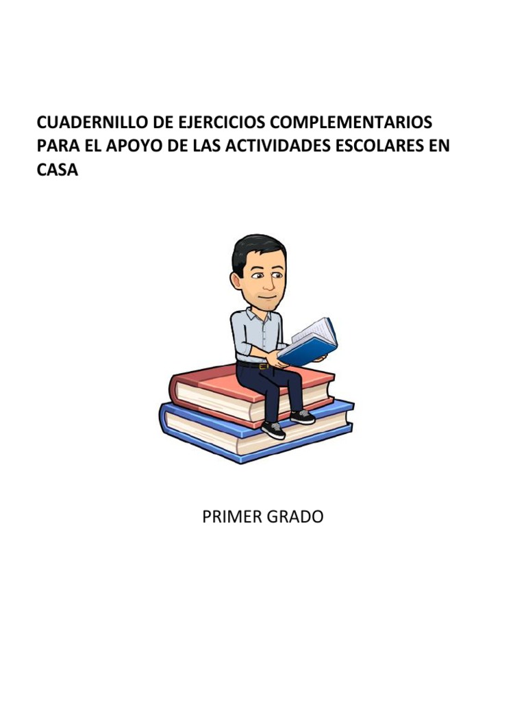 1er Grado - Cuadernillo de Ejercicios (Septiembre) | PDF