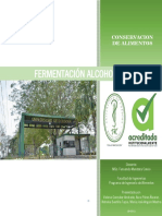 FERMENTACION ALCOHOLICA Conservacion