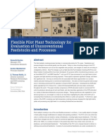 113-Flexible Pilot Plant Technology For Evaluation of Unconventional Feedstocks and Processes