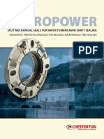 Hydropower: Split Mechanical Seals For Water Turbine Main Shaft Sealing