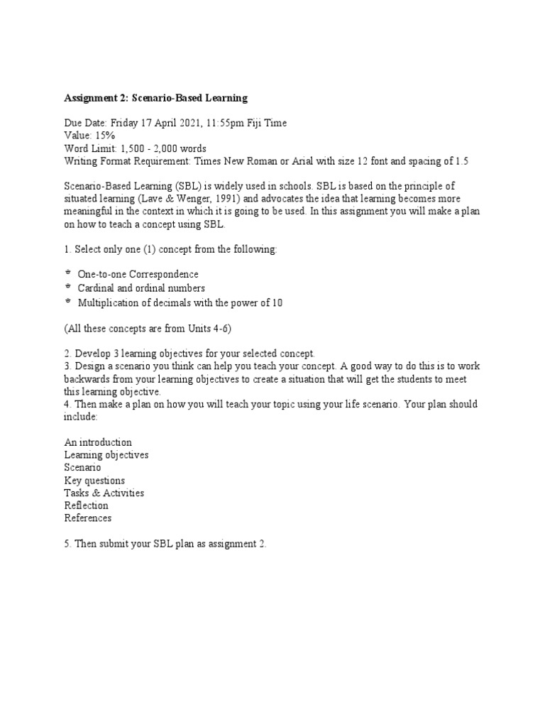 ED215 Assignment 2 | PDF | Human Nature | Learning