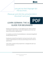 Learn German: The Ultimate Guide For Beginners