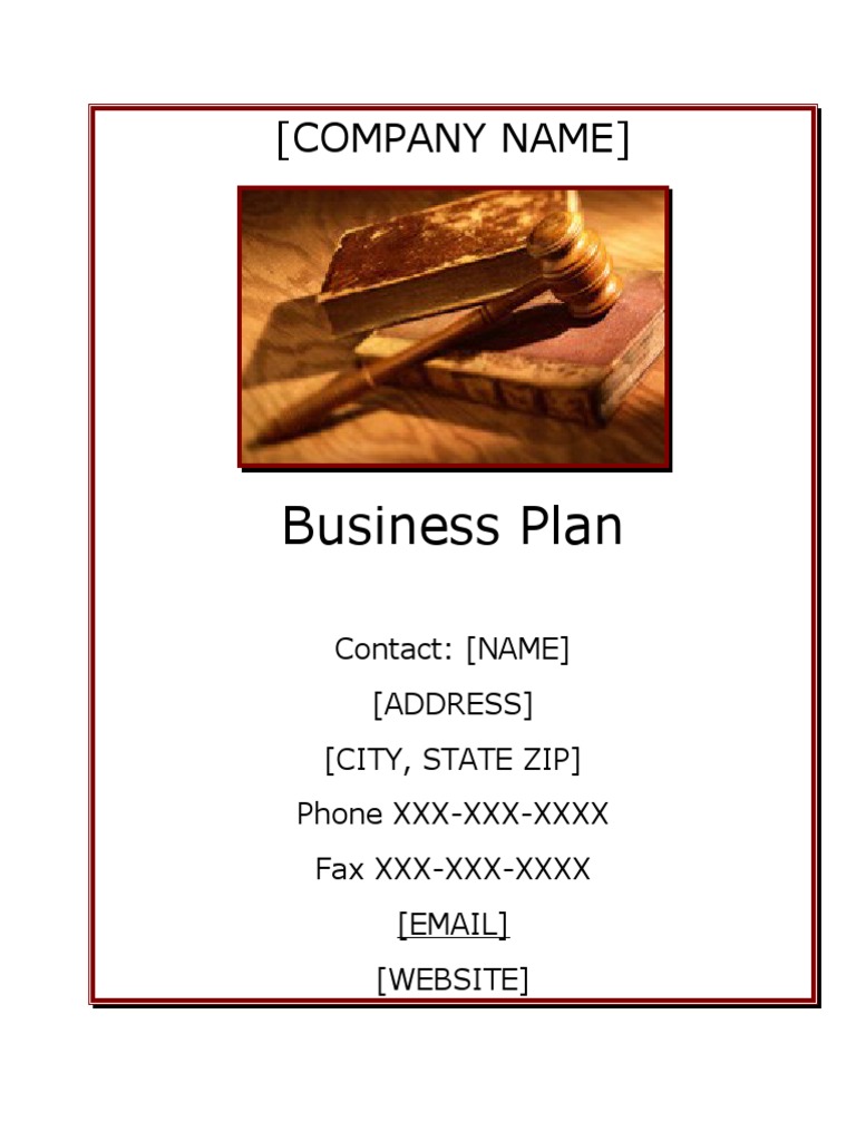 Business Plan for Legal Services Firm | PDF | Law Firm | Current Liability