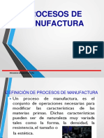 Procesos de Manufactura