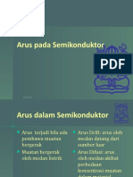 07 Semikonduktor - Arus Pada Semikonduktor