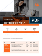 Flex Courses 2021-03 - Cronograma