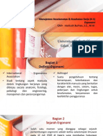 Manajemen K3 Ergonomi P3 PDF
