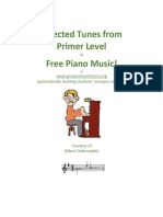 Selected Tunes From Primer Level Free Piano Music!