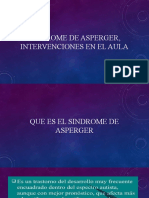 Sindrome de Asperger, Intervenciones en El Aula