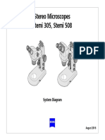 Stereo Microscopes Stemi 305, Stemi 508: System Diagram