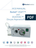 Service Manual Craft™ and Duovac™ Oocyte Aspiration Pumps: Rocket