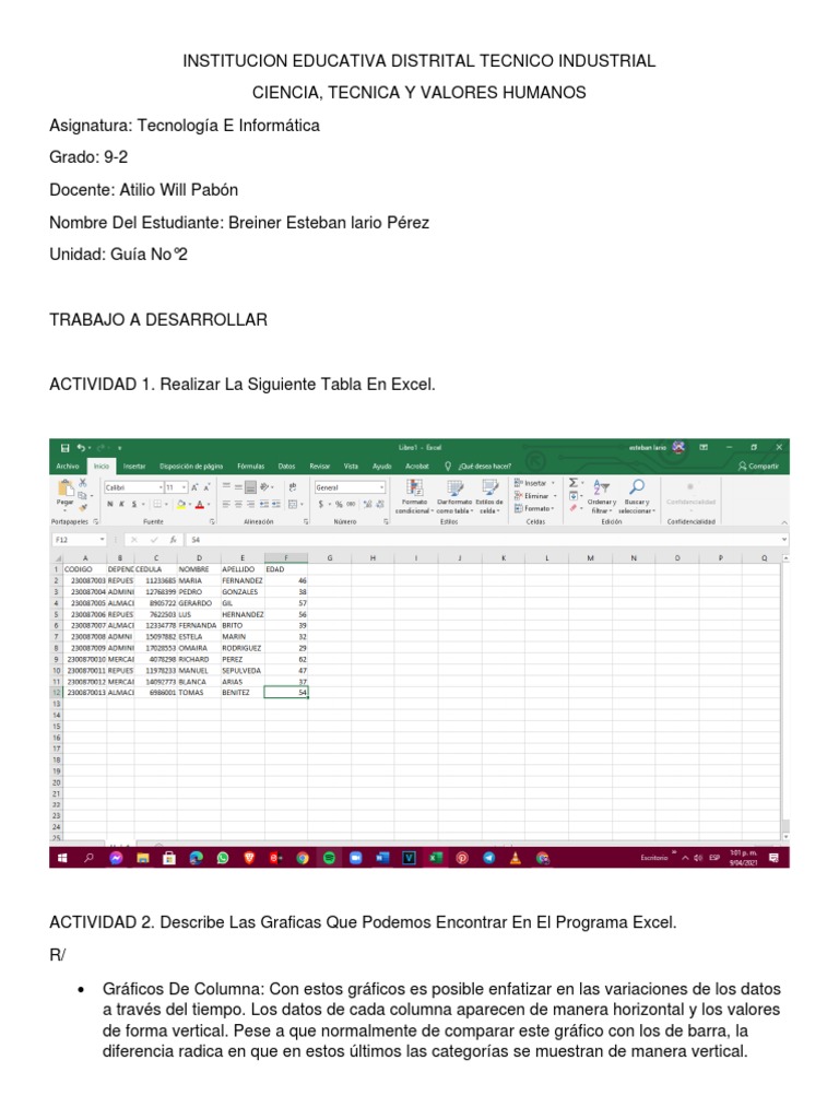 Guia No°2 Tecnologia e Informatica | PDF