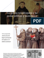 Iglesia Nueva España poder político económico