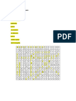 Sopa de Letras Parkinson