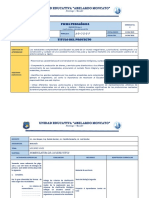 PLANIFICACION SEMANAL No 2 - PRIMERO BC - PROYECTO No 6