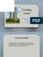 Cooling Tower: Submitted By: Annas Khan Ehtisham Asghar Awais Ahmad Adnan Sattar