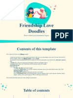 Friendship Love Doodles by Slidesgo