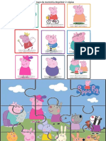 Atividades de Estimulação Peppa Pig