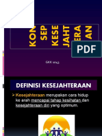 1.1.4 Konsep Kesejahteraan