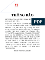 Thông Báo