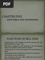 CHAPTER FIVE fRONT OFFICE