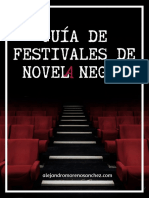 Guía de Festivales de Novela Negra - Alejandro Moreno Sánchez