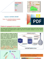 CAP 2 ESTADO LIQUIDO. Parte 1 Licuefacción de Gases y Estado Crítico.