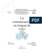 Informe - La Comunicación en Lengua de Señas Venezolanas