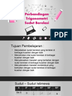 Perbandingan Trigonometri Sudut Berelasi