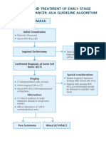 Diagnosis and Treatment of Early Stage Testicular Cancer: Aua Guideline Algorithm