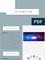 Role of The Cloud