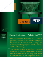 Capital Budgeting: by Prof. Anirban CCIM, B'lore