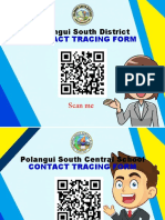 Contact Tracing QR Codes