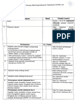 Format Skrining Sebelum Vaksinasi