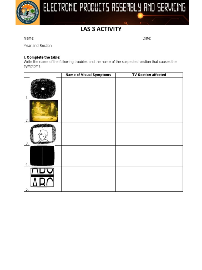 Epas Activity Sheet w3 | PDF