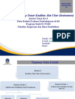 Inisiasi Tuton Ke-6. Kualitas Alat Ukur (Instrumen)