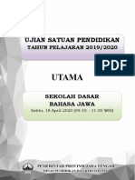 1. Usp Bahasa Jawa 2020 Utama 2013